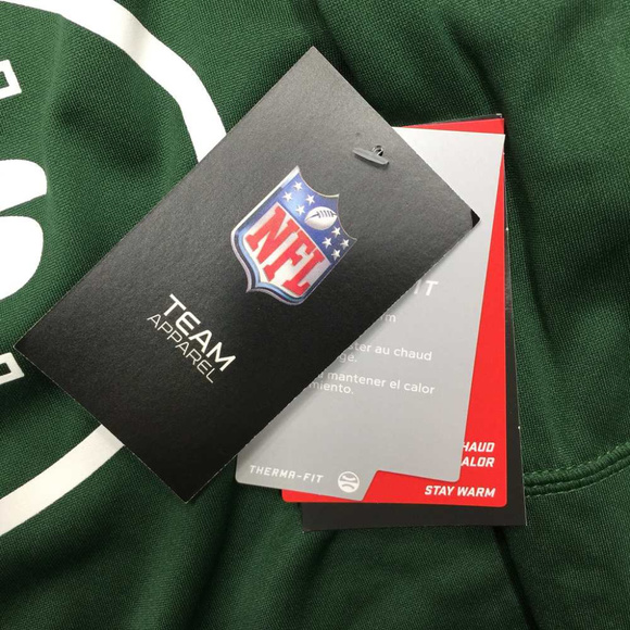 NY Jets Nike Therma Fit Hoodie Sweatshirt - Picture 4 of 5